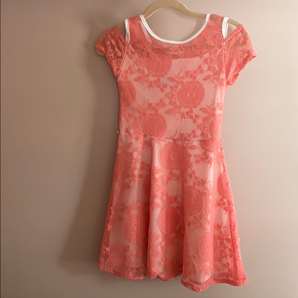 Cute cold shoulder dress